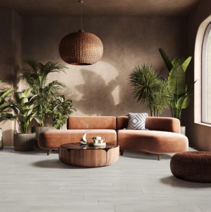 Керамогранит Kerama Marazzi Лимба серый светлый мат. рект. (20х80) арт. KM2080G0001R